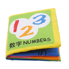 6 Pages Baby Soft Cloth Book Child's Early Educational Development