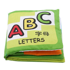 6 Pages Baby Soft Cloth Book Child's Early Educational Development