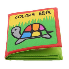 6 Pages Baby Soft Cloth Book Child's Early Educational Development