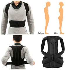 Back Brace Posture Corrector  Adjustable Straps