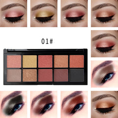 Matte and Shimmer Eyeshadow Palette