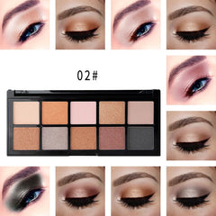 Matte and Shimmer Eyeshadow Palette