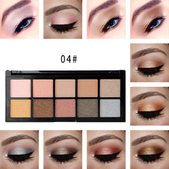 Matte and Shimmer Eyeshadow Palette