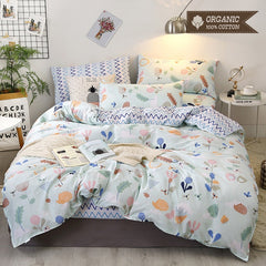 100% Cotton Bedding Linen Set