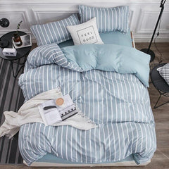 Flower Soft Comfortable 4pcs Bedding Set