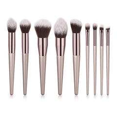 Luxury Champagne makeup brushes