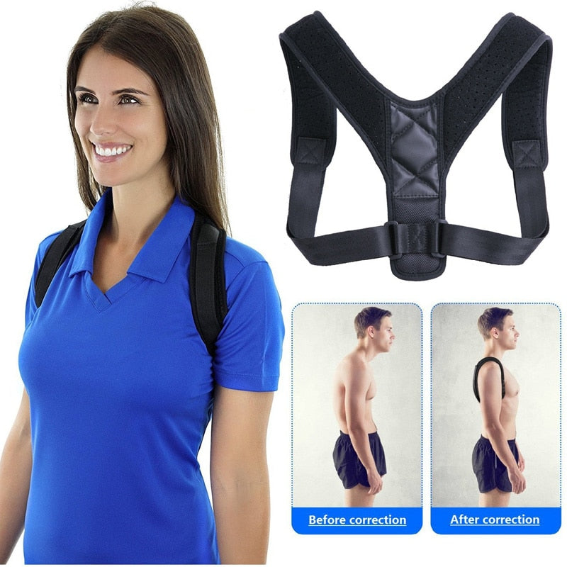 Unisex Adjustable Magnetic Therapy Back Posture Corrector