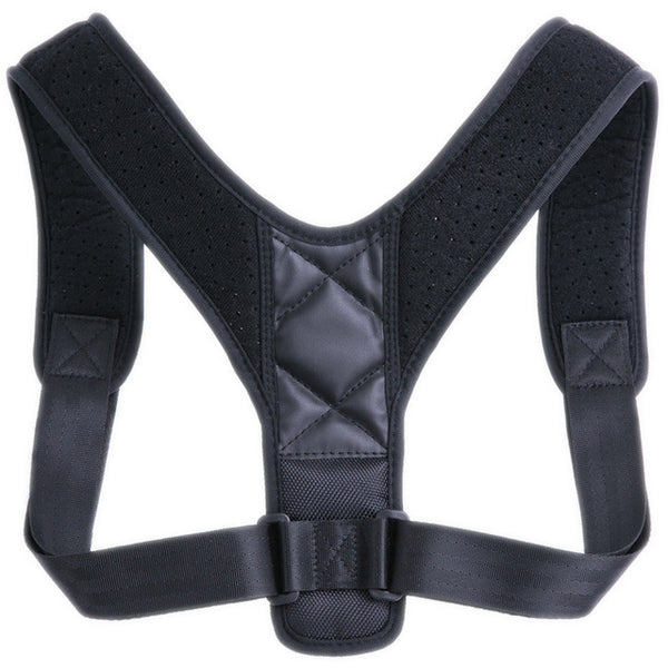 Adjustable magnetic therapy back posture corrector brace