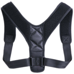 Adjustable magnetic therapy back posture corrector brace