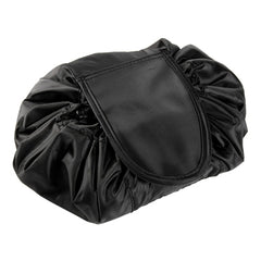 Women  Drawstring Travel Cosmetic Makeup Foldable Organizer