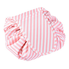 Women  Drawstring Travel Cosmetic Makeup Foldable Organizer