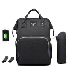 DIAPER BAG WITH USB CHARGER