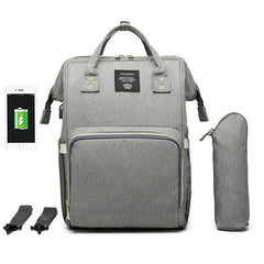 DIAPER BAG WITH USB CHARGER