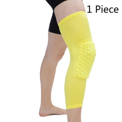 Knee Compression Pads Long Leg Sleeve Brace Protection