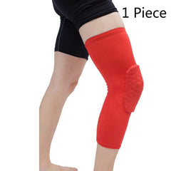 Knee Compression Pads Long Leg Sleeve Brace Protection