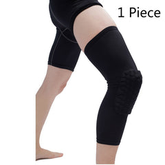 Knee Compression Pads Long Leg Sleeve Brace Protection