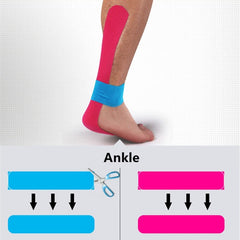 Pre-Cut Sports Muscle Tape Kinesiology Tape