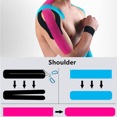 Pre-Cut Sports Muscle Tape Kinesiology Tape