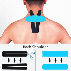 Pre-Cut Sports Muscle Tape Kinesiology Tape