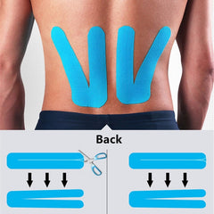Pre-Cut Sports Muscle Tape Kinesiology Tape