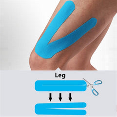 Pre-Cut Sports Muscle Tape Kinesiology Tape