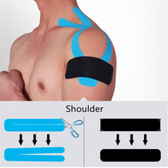 Pre-Cut Sports Muscle Tape Kinesiology Tape