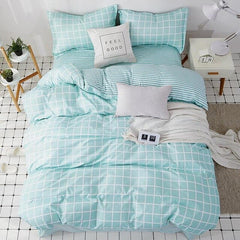 Flower Soft Comfortable 4pcs Bedding Set