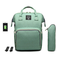DIAPER BAG WITH USB CHARGER