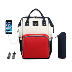 DIAPER BAG WITH USB CHARGER
