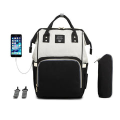 DIAPER BAG WITH USB CHARGER