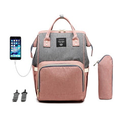 DIAPER BAG WITH USB CHARGER