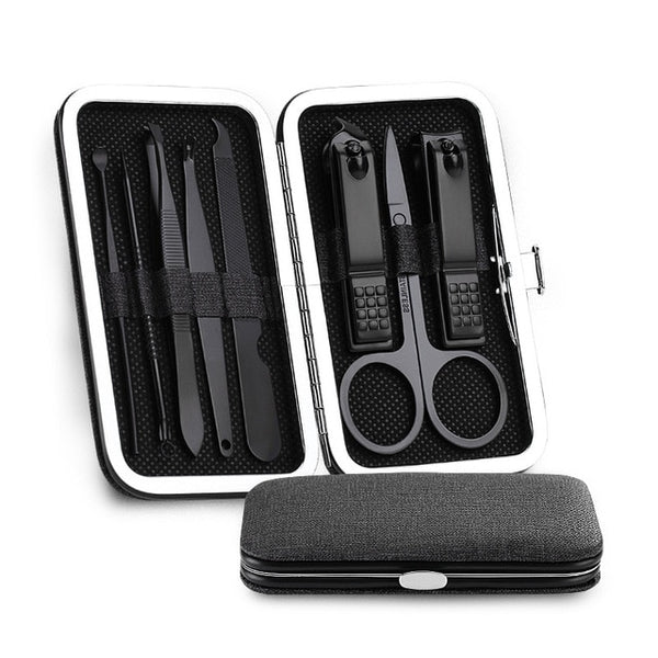  8Pcs/Set Multifunction Nail Clippers Stainless Steel Set