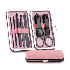  8Pcs/Set Multifunction Nail Clippers Stainless Steel Set