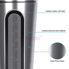 Awesome Protein Powder Stainless Steel Sports Shaker Bottle with Vacuum Insulation