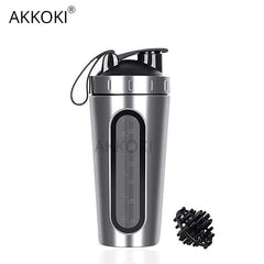 Awesome Protein Powder Stainless Steel Sports Shaker Bottle with Vacuum Insulation